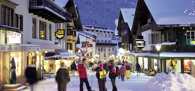 St Anton St Anton high street